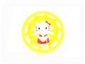 上链转圈圈KT猫（红黄绿）